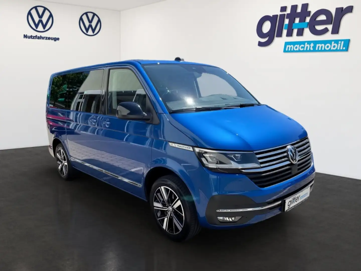 Volkswagen T6.1 Multivan GenSix 2.0 TDI LED ACC PDC RFK SHZ BlindSpot Blu/Azzurro - 2
