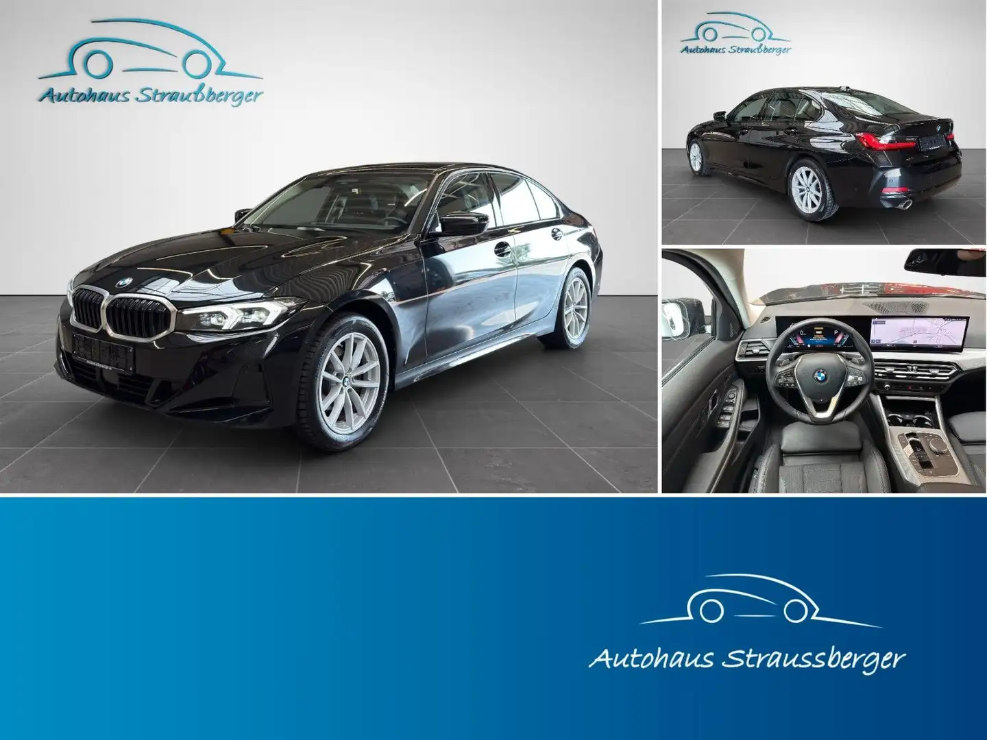BMW 320 d xDrive PDC 3ZK ACC KAMERA SHZ Hifi LED Black - 1