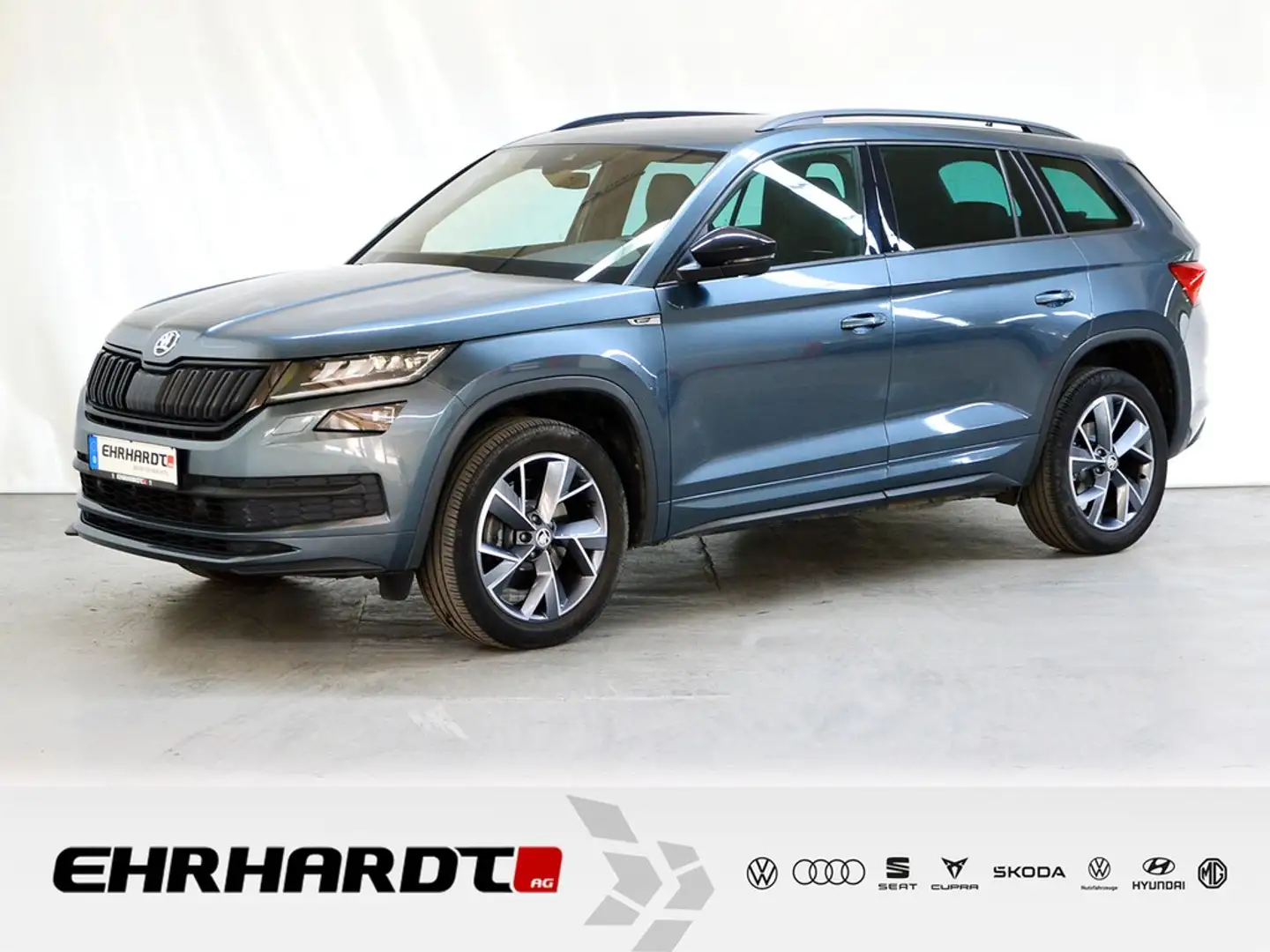 Skoda Kodiaq 2.0 TDI DSG 4x4 Sportline LED*NAV*SHZ*ACC*PDC*K... Grijs - 1