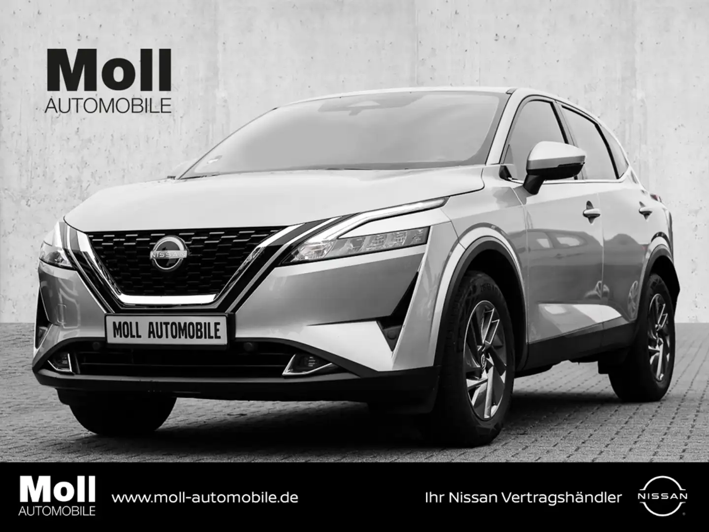 Nissan Qashqai Acenta 1.3 DIG-T MHEV 140PS Navi AVM Winter-Paket Gümüş rengi - 1