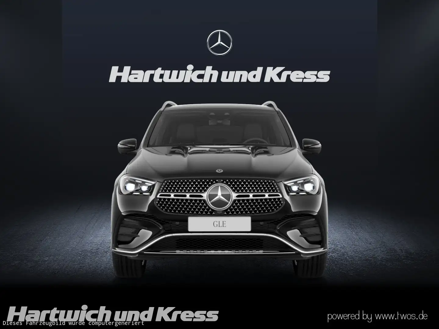 Mercedes-Benz GLE 580 GLE 580 4Matic AMG Line+Pano+AHK+Burmester+ShzFond Zwart - 2