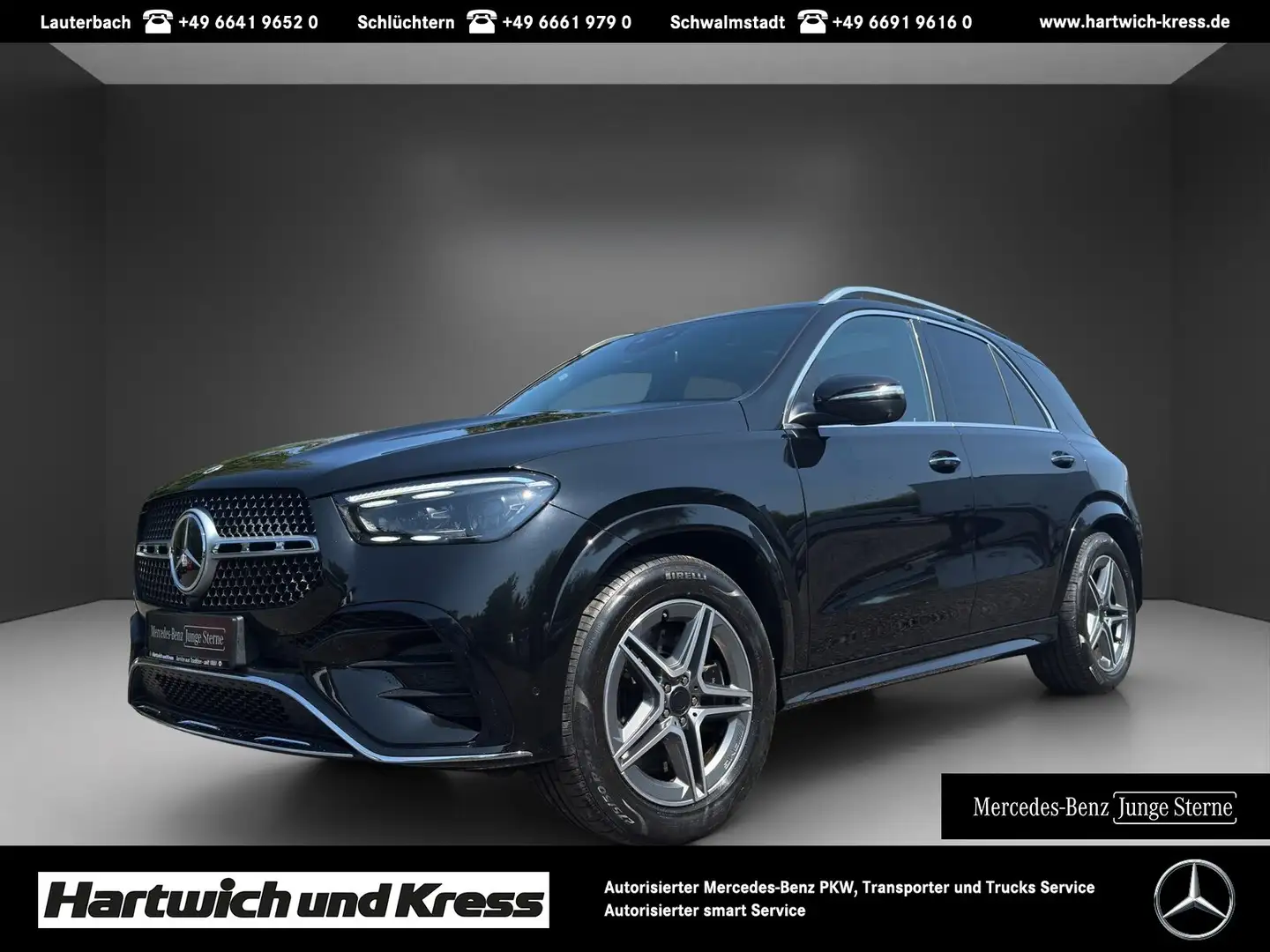 Mercedes-Benz GLE 580 GLE 580 4Matic AMG Line+Pano+AHK+Burmester+ShzFond+ Noir - 1