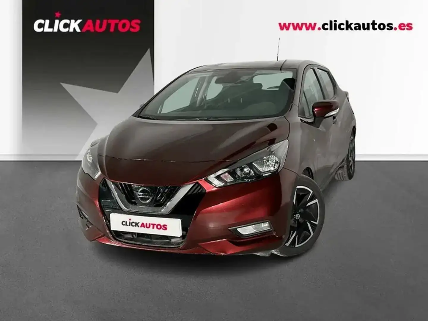 Nissan Micra 1.0 IG-T 92CV Acenta PackComf Rojo - 1