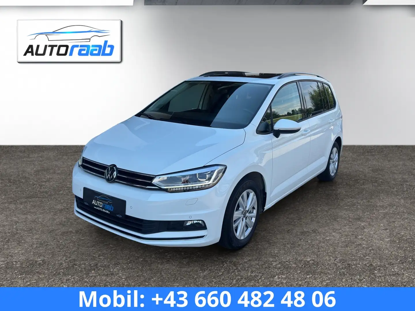 Volkswagen Touran 2,0 TDI DSG CL *PANO*DIGITAL*LED*AHV*STANDHZ*RFK* Weiß - 1
