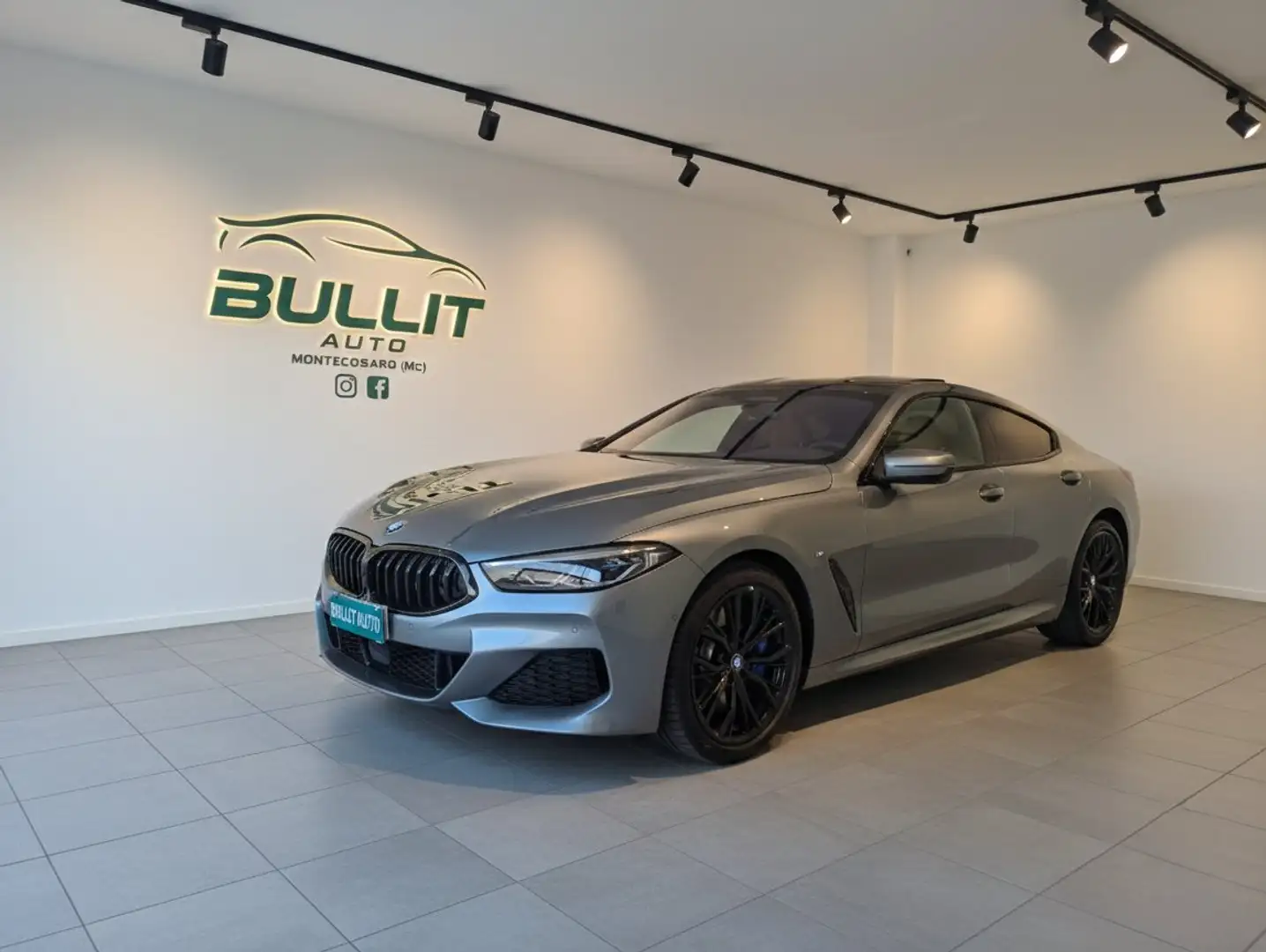 BMW 840 Serie 840d Gran Coupe mhev 48V xdrive Msport Gris - 1