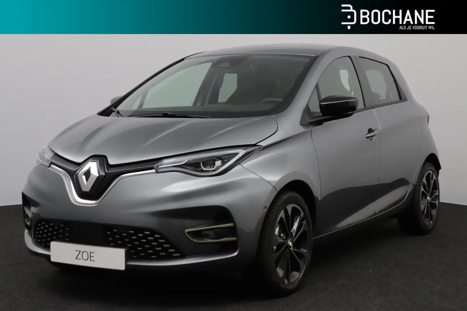Renault ZOE R135 Iconic 52 kWh Gris - 1