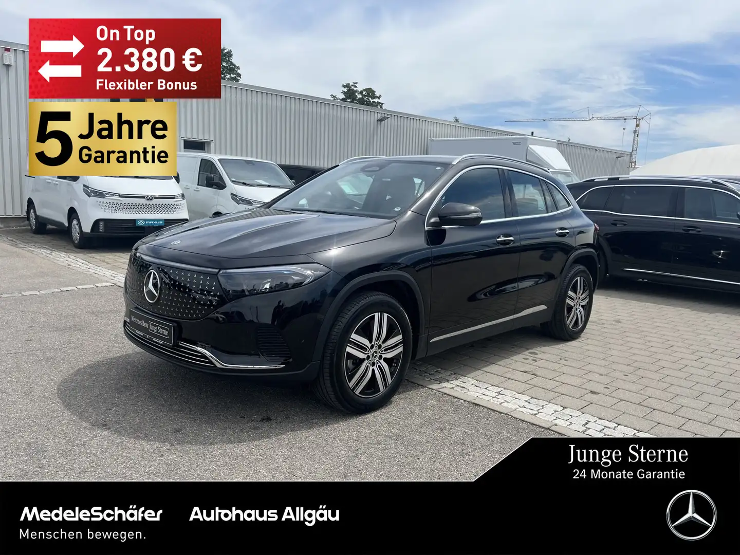 Mercedes-Benz EQA 300 EQA 300 4M Prgressive 18" Vorr.-Distronic LED Park Schwarz - 1