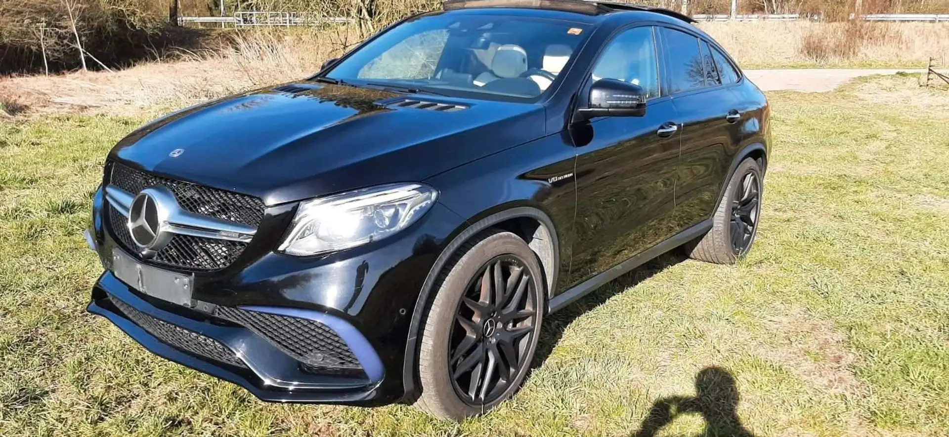 Mercedes-Benz GLE 63 AMG Coupe*VOLL*UPE144000.-TOP Negru - 1