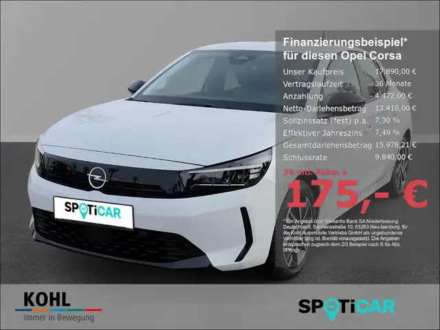 Opel Corsa F Edition Hybrid 110PS PDC Allwetter LED DAB