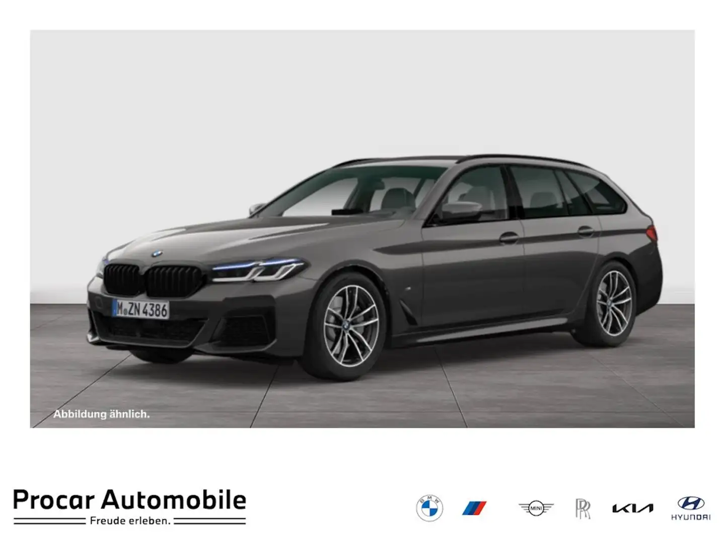 BMW 540 d xDrive M SPORT+AHK+HuD+DA PROF+HiFi Grijs - 1