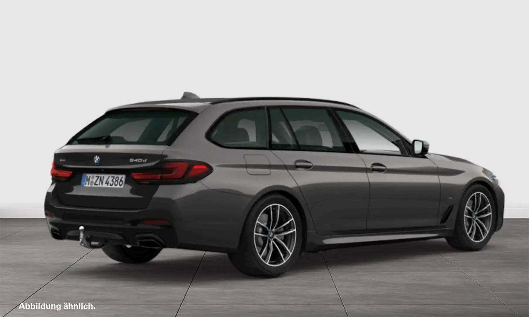 BMW 540 d xDrive M SPORT+AHK+HuD+DA PROF+HiFi Grijs - 2