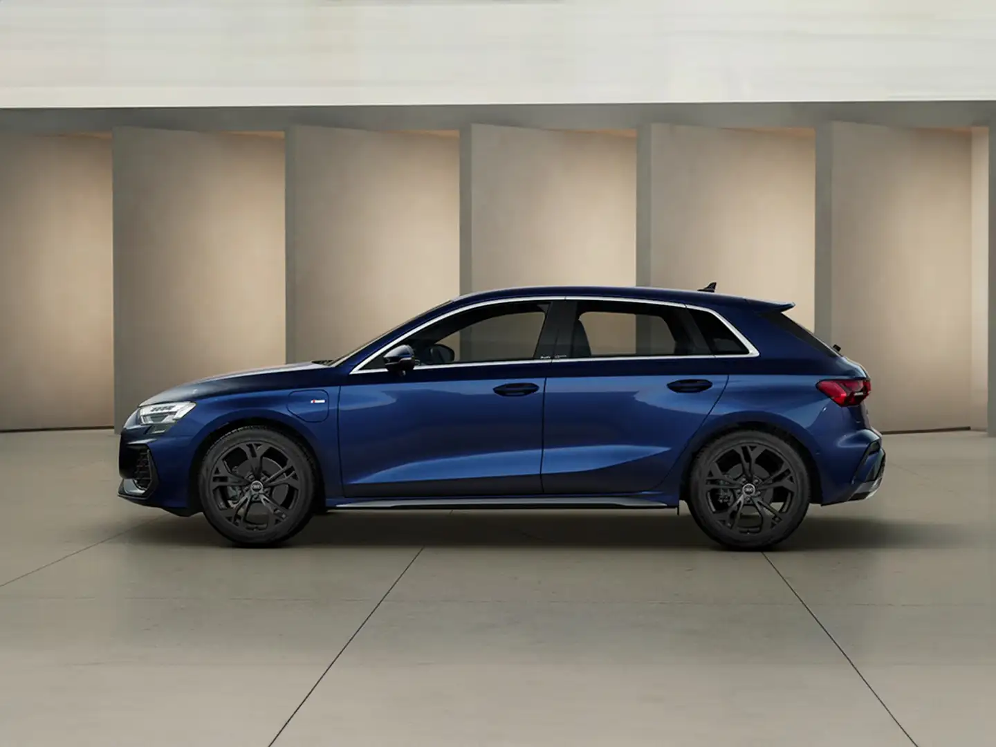 Audi A3 Sportback 40 TFSI e Genuine S tronic Blauw - 2