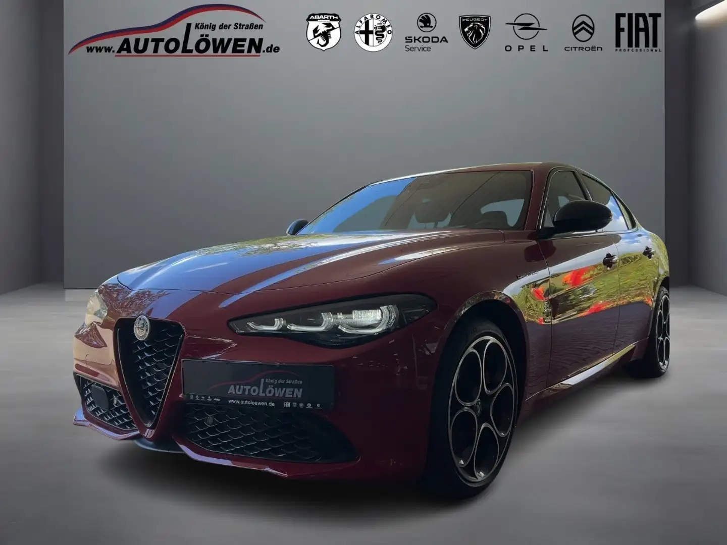 Alfa Romeo Giulia 2.0 Turbo 16V Competizione Q4 (EURO 6d) Rot - 1