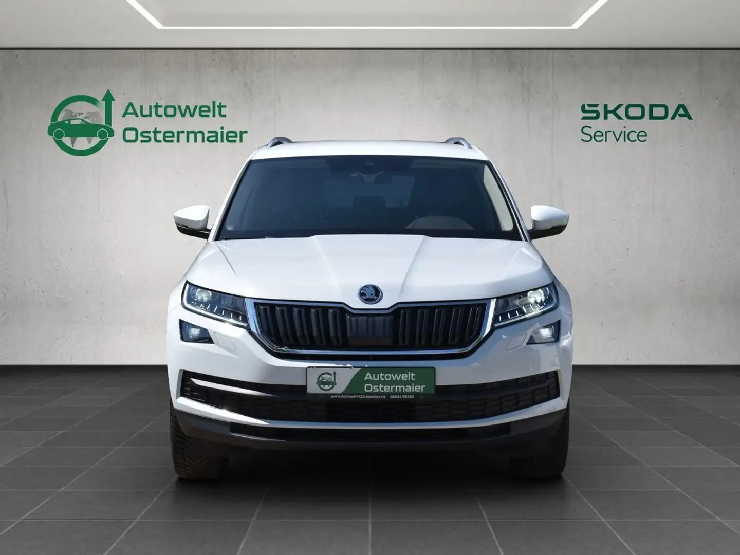 Skoda Kodiaq 1.4 TSI Style 4x4*Smartlink*elektr.Heckkl Weiß - 2