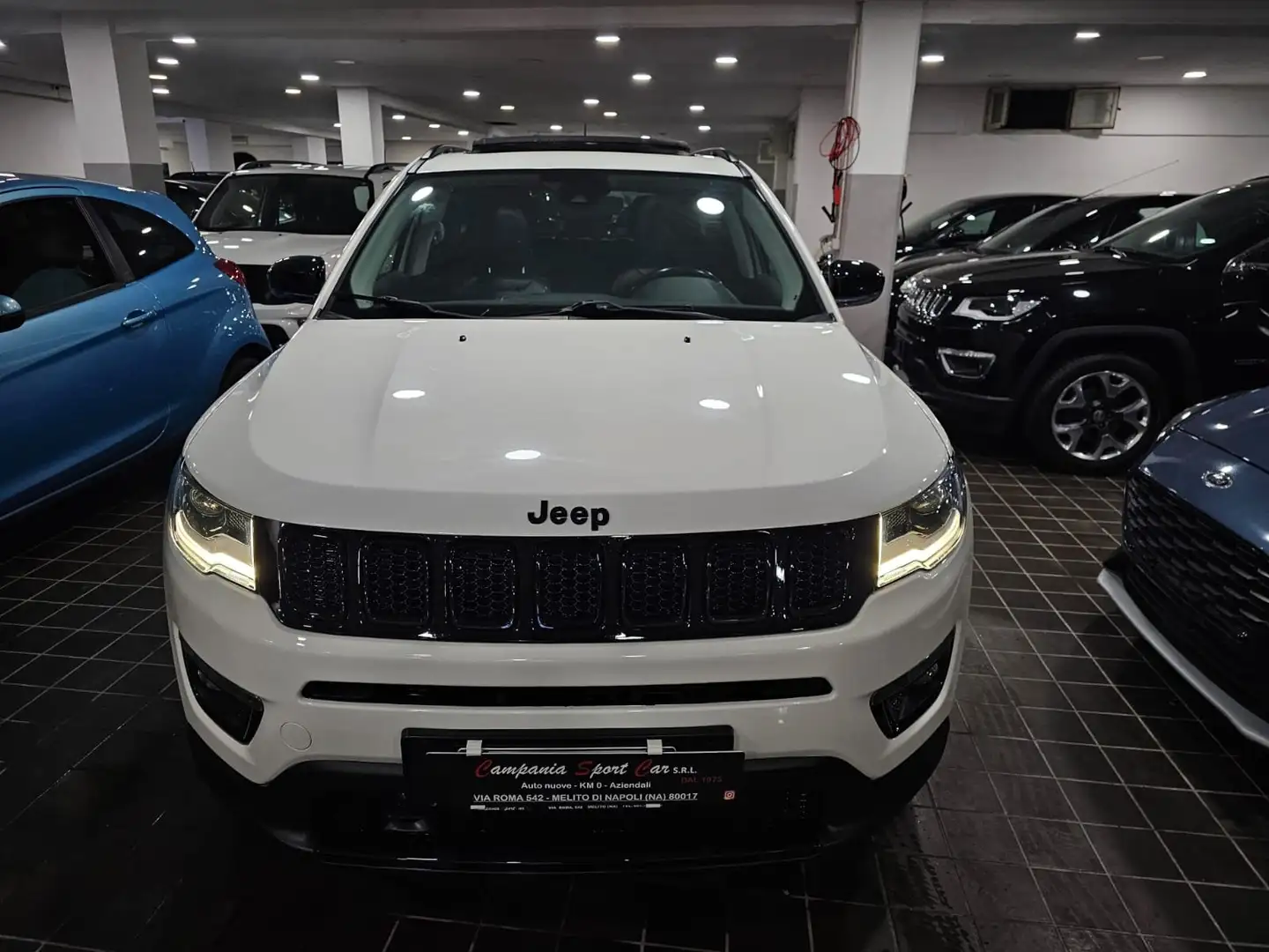 Jeep Compass LIMITED EDITION 1.6 MJT 120CV FWD ITALIANA Blanc - 2