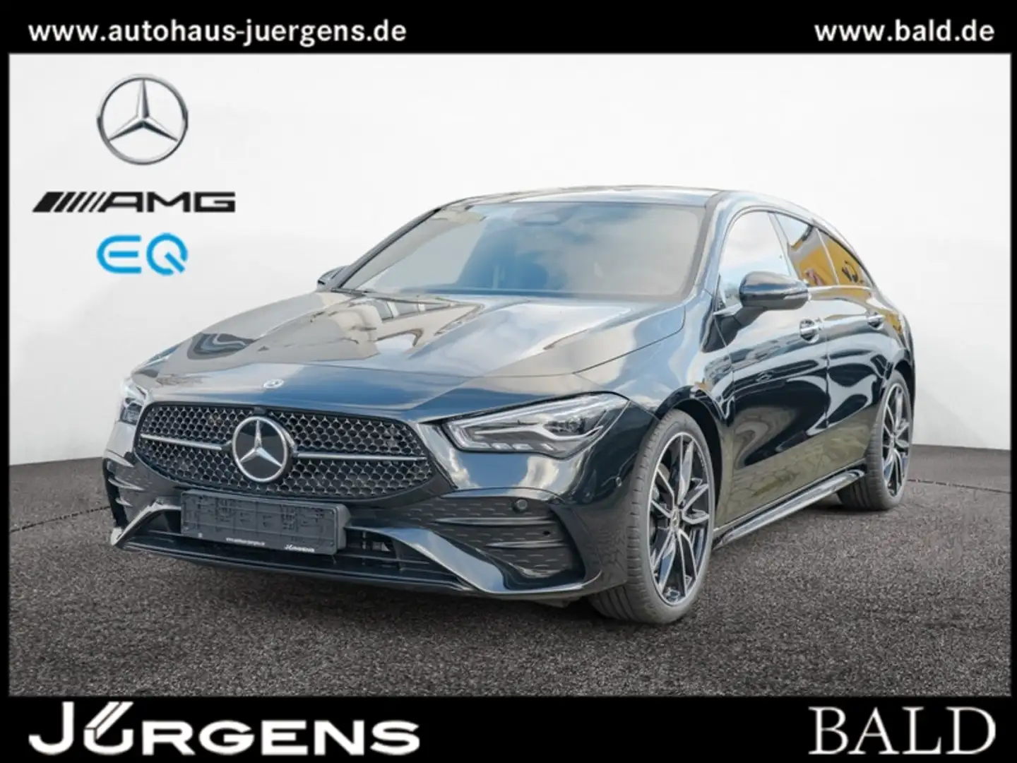 Mercedes-Benz CLA 200 SB AMG-Sport/LED/Cam/Pano/Night/Keyl/19" Noir - 1