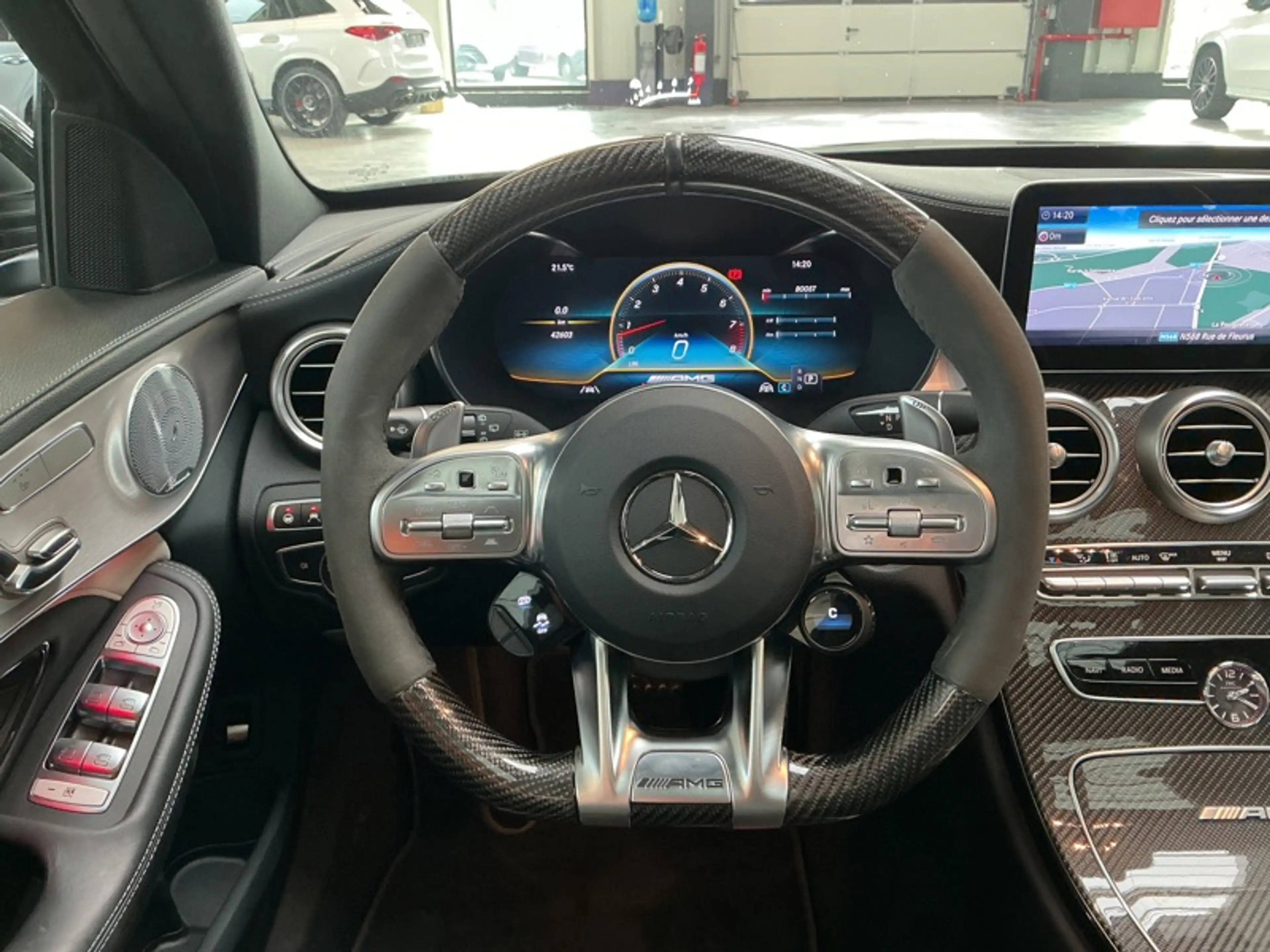 Mercedes-Benz C 63 AMG S Break Sièges Perf Pano Burmester — photo 3