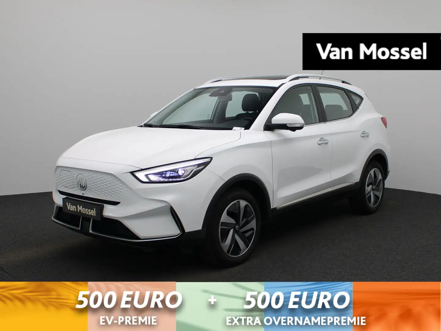 MG ZS MG EV Luxury 45 kWh Blanc - 1