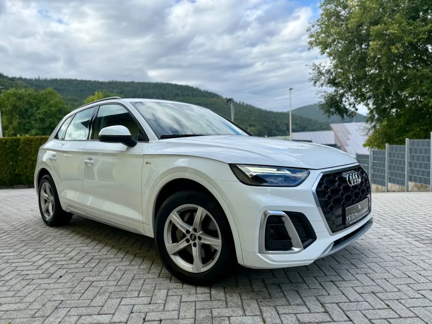 Audi Q5 35 TDI S-Line Virtual-Kamera-ACC Blanc - 1
