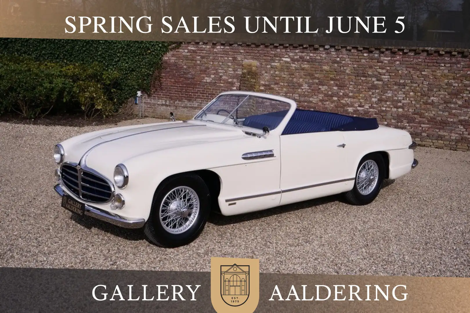 Oldtimer Delahaye 235 Convertible by Antem PRICE REDUCTION The 1952 Weiß - 1