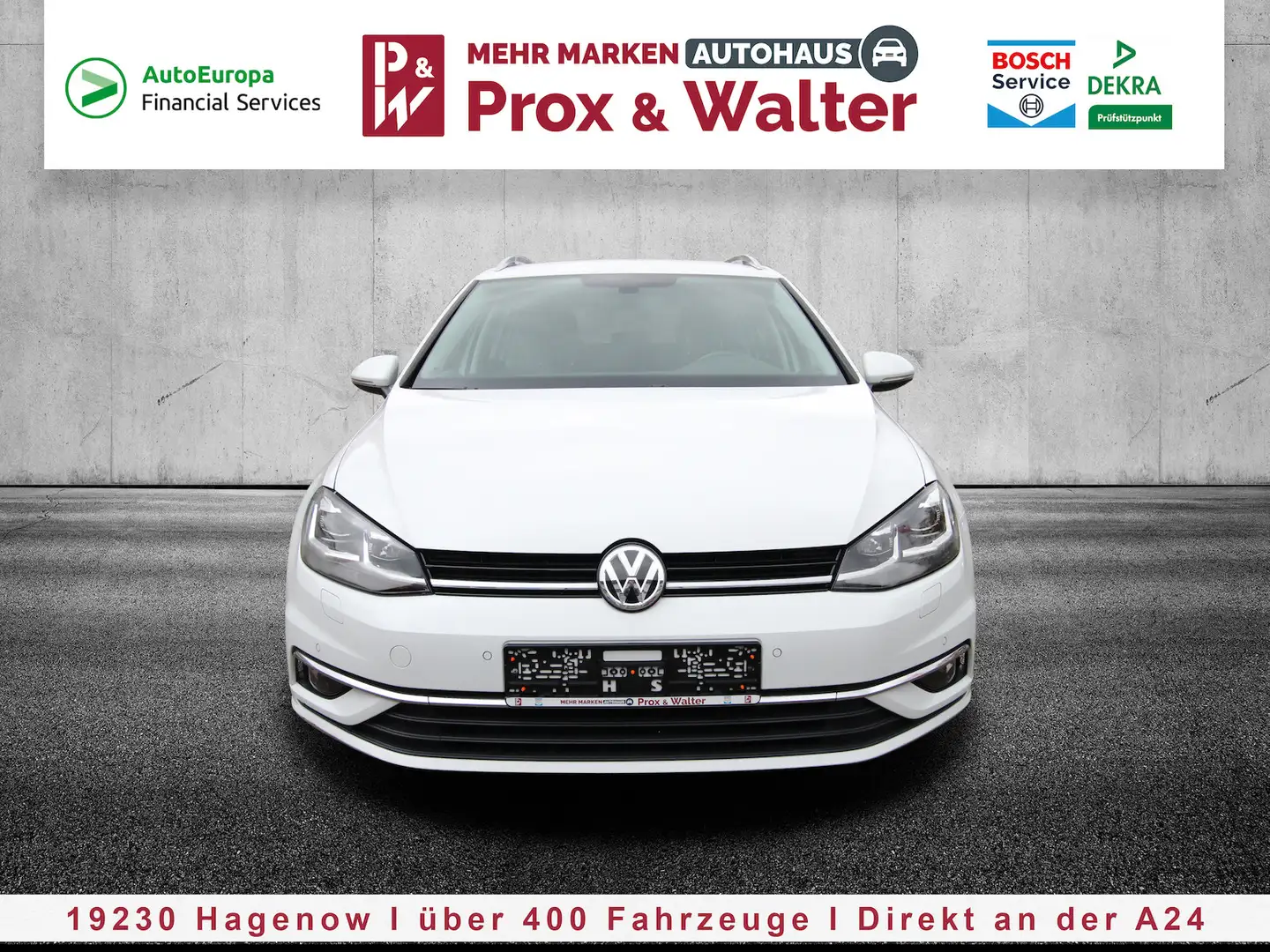 Volkswagen Golf VII Variant 1.5 TSI 7-DSG Highline NAVI+LED Blanc - 1