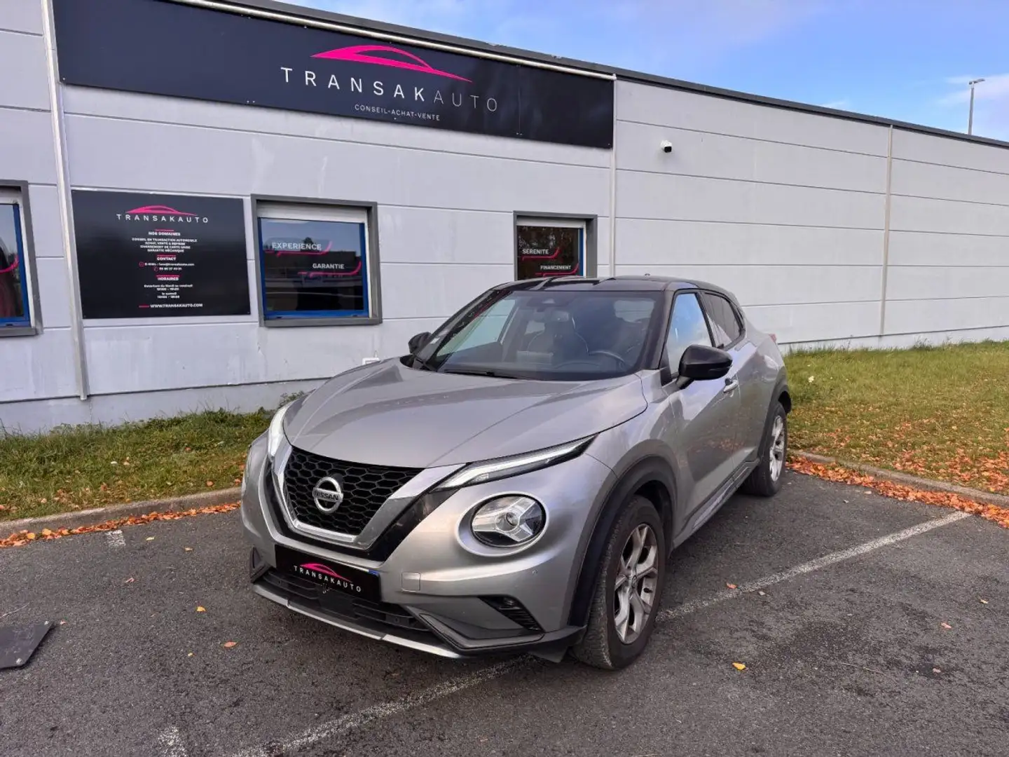 Nissan Juke DIG-T 117cv N-Design Gris - 1