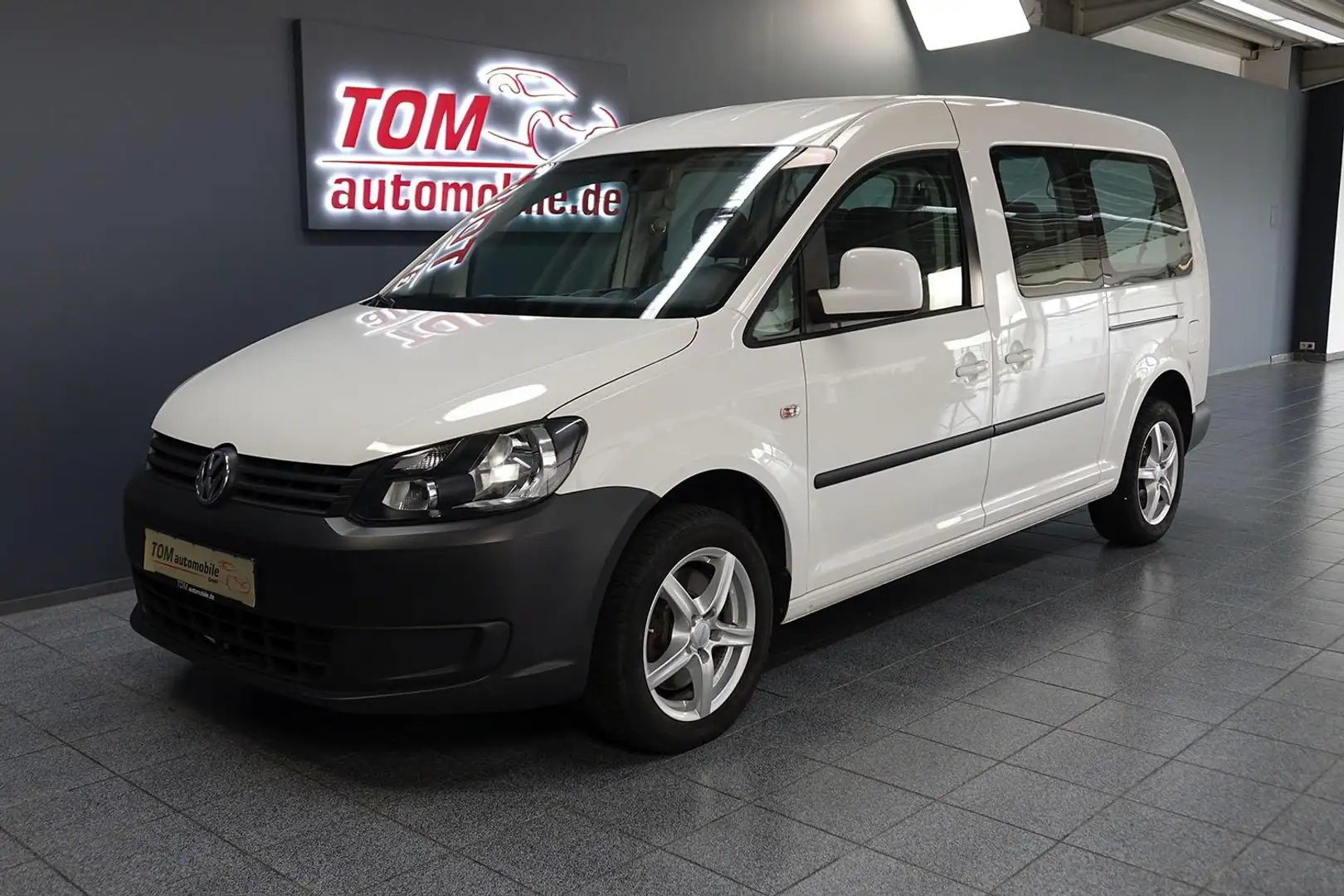 Volkswagen Caddy 1.6 TDI Trendline 7 Sitze Klima*Temp! Blanco - 2