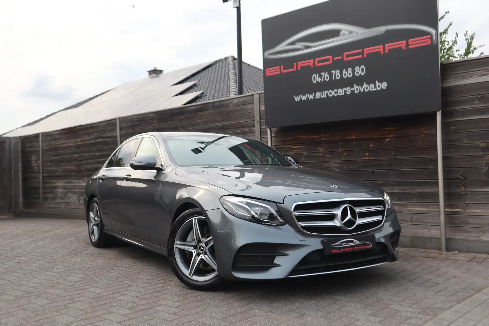 Mercedes-Benz E 200 AMG PAKKET/VOLLEDER/360°/MEMORY/GPS/CRUISE/TOP Gris - 1