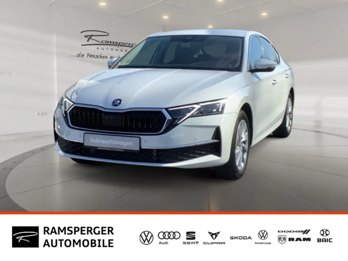 Skoda Octavia 1.5 TSI DSG Selection Matrix Vorbe.AHK Weiß - 1