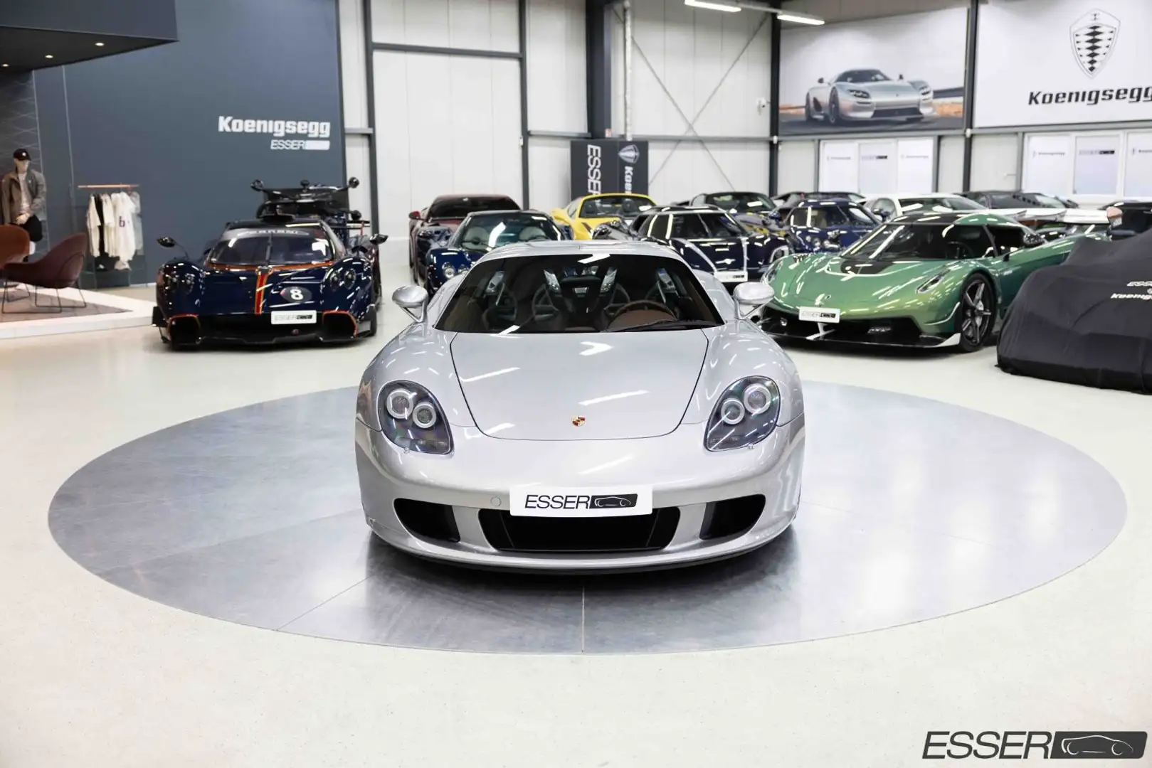 Porsche Carrera GT Argintiu - 2