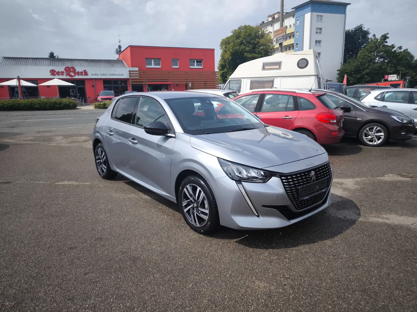 Peugeot 208 Allure Pack 17100 KM! BordC EinparkH Sitzheizung Gris - 2