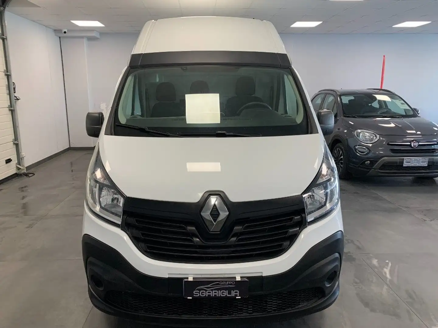 Renault Trafic T 29 TETTO ALTO L2 H2 PC-TA Furgone 3 POSTI Bianco - 2