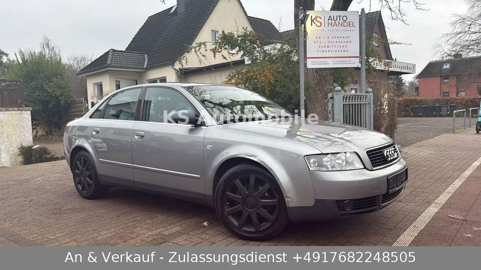 Audi A4 1.6/SELTENES FAHRZEUG IM TOP ZUSTAND/TÜV NEU Grau - 1
