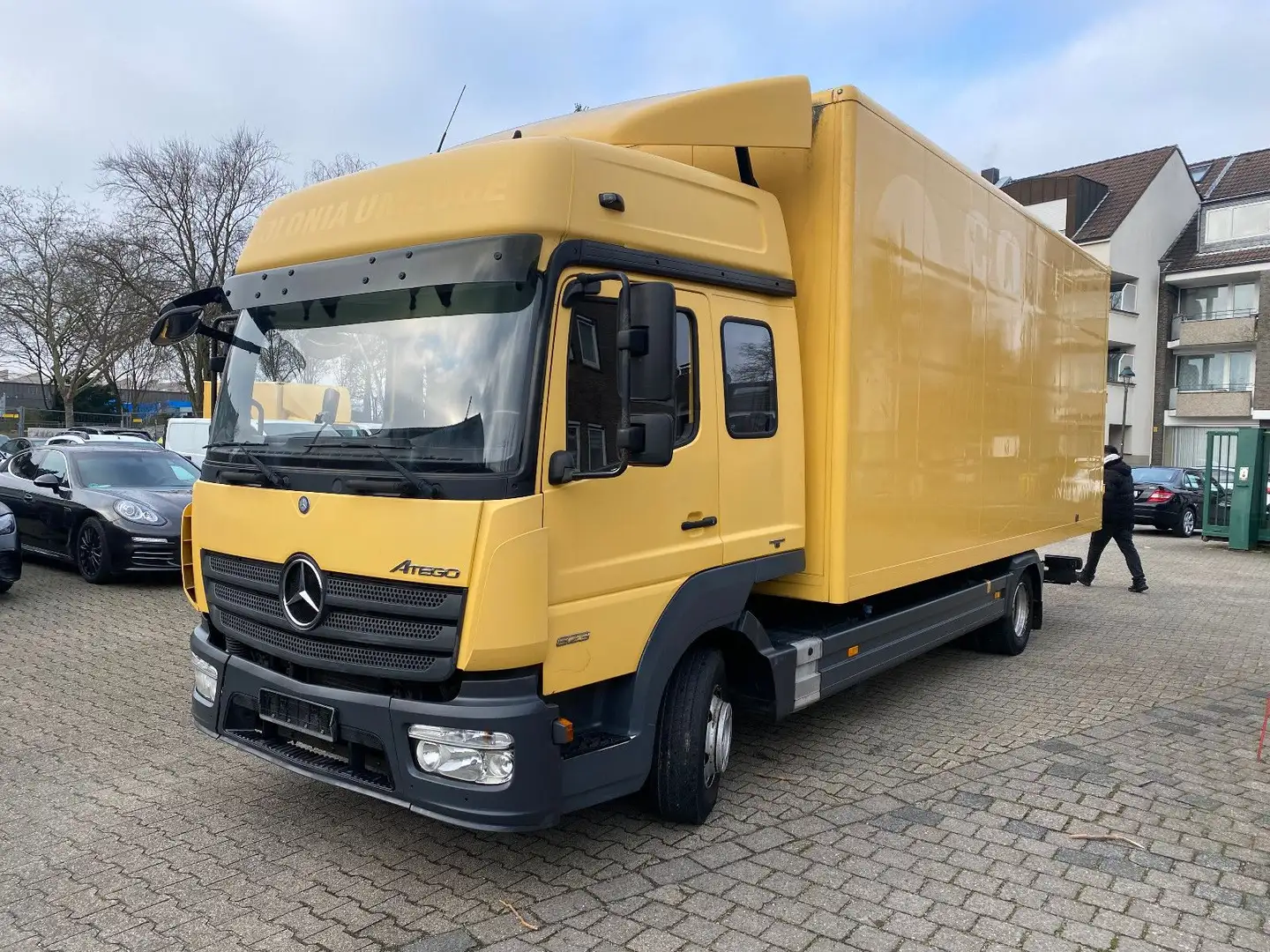 Mercedes-Benz Atego 823 Doka Gelb - 2