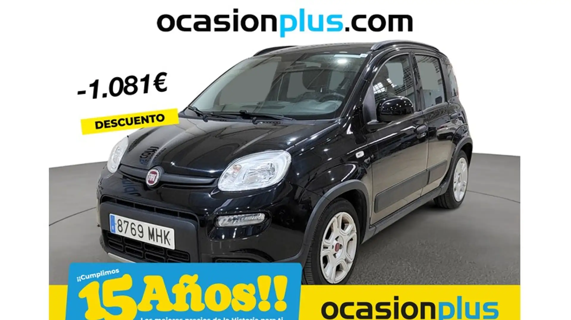 Fiat Panda 1.0 Gse City Cross Hybrid Noir - 1