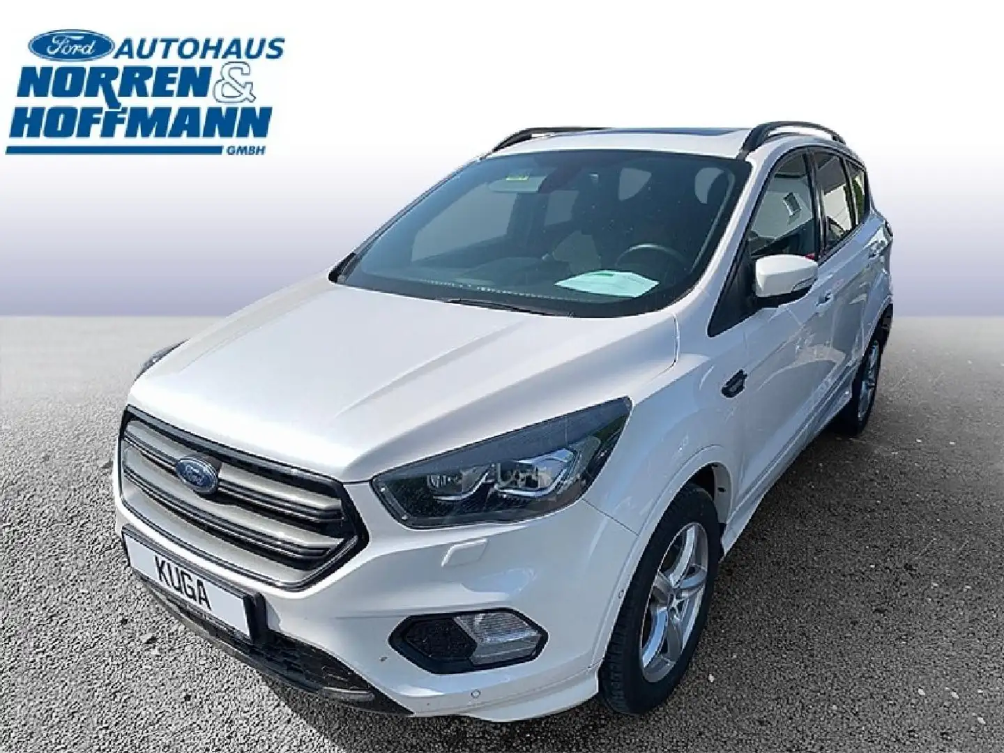 Ford Kuga ST-Line Blanc - 1