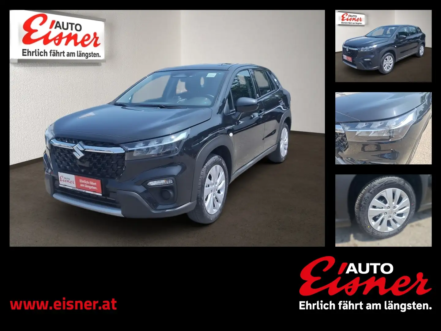Suzuki S-Cross 1.4 DITC Hybrid clear ABS ESP Noir - 1