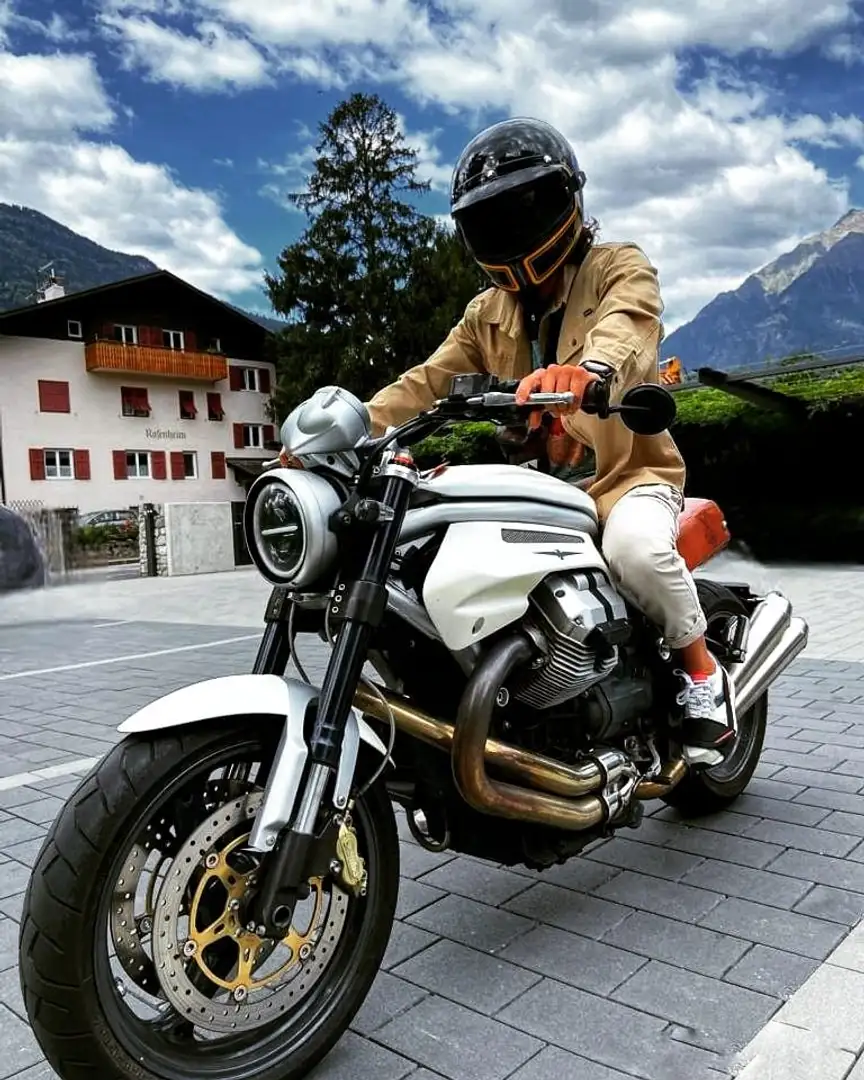 Moto Guzzi Griso 1100 CAFÈ RACER Blanc - 2