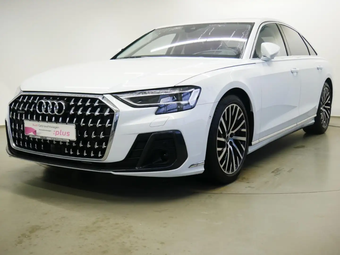 Audi A8 50 TDI quattro tiptr. MATRIX AHK HEAD-UP Weiß - 2
