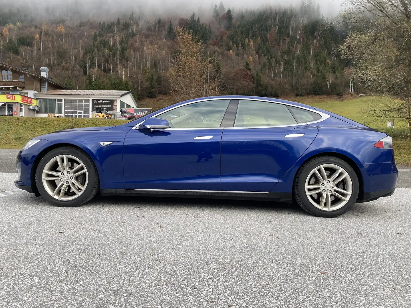 Tesla Model S S70 D Allrad Gratis laden, TÜV-Akku Zertifikat Blau - 1