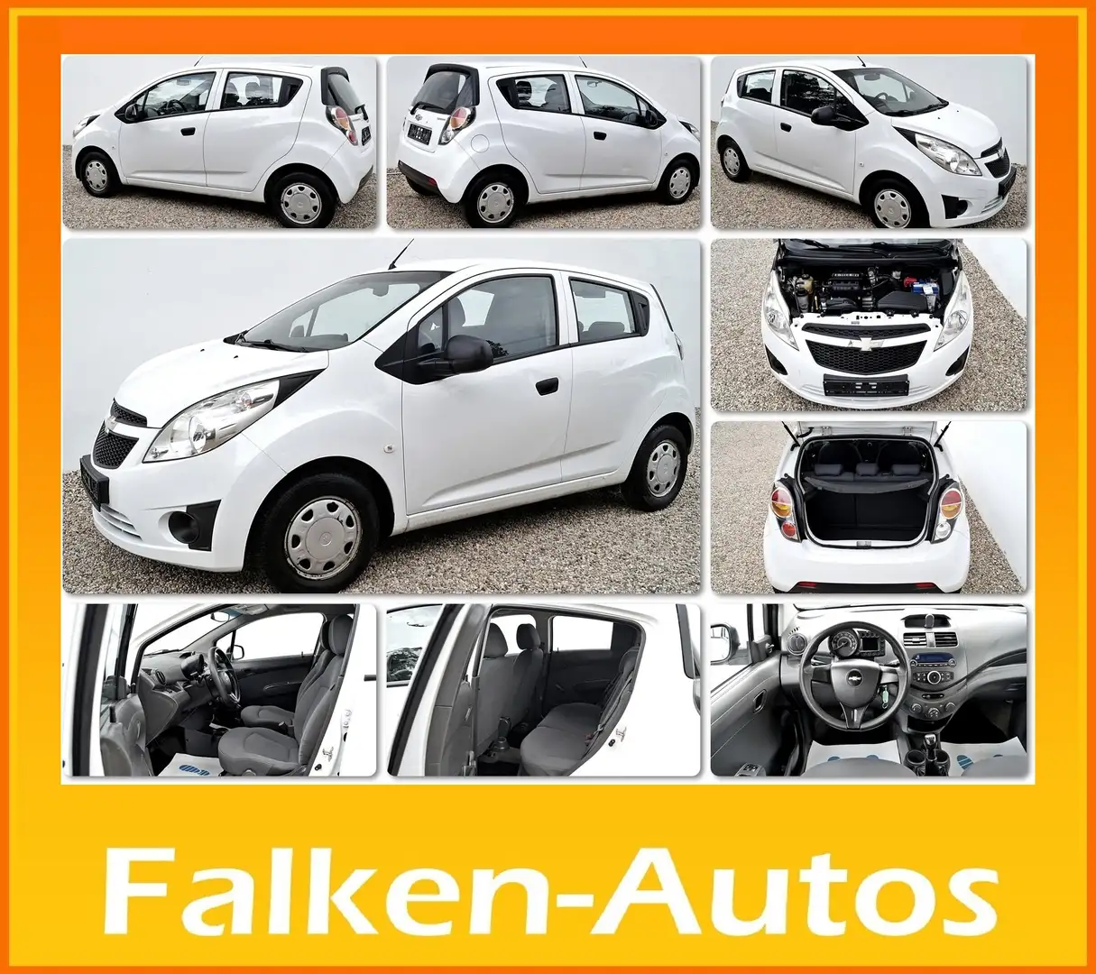 Chevrolet Spark 1.0 -TÜV BIS 08-2026- *AUS ERSTBEITZ* Weiß - 1