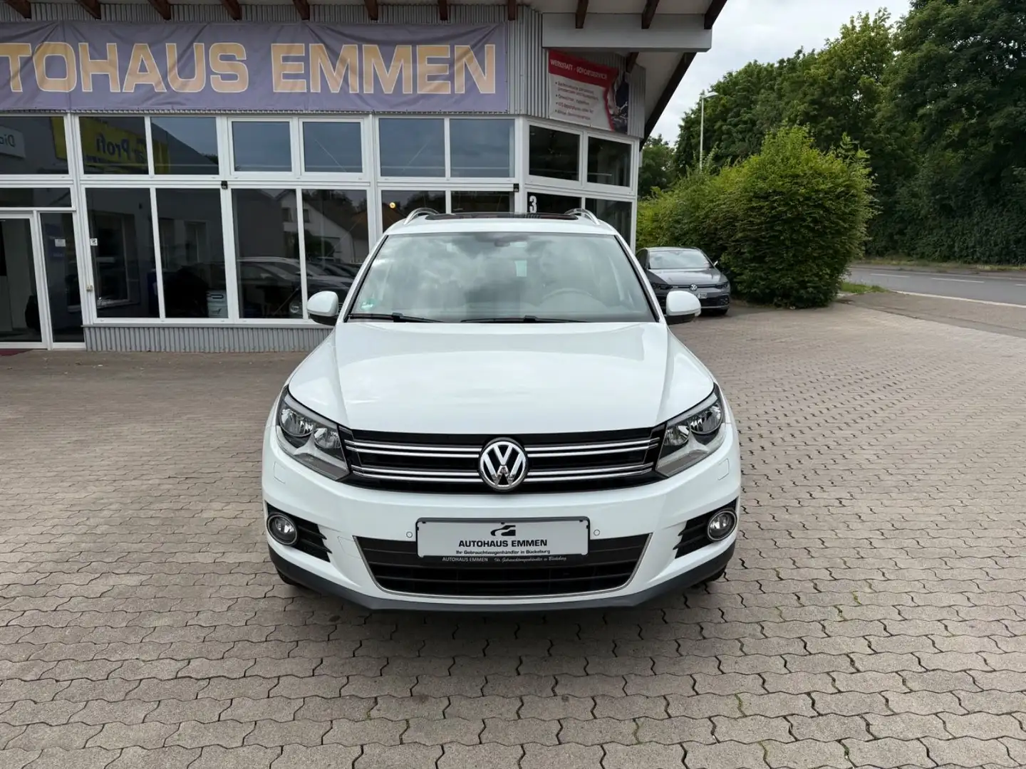 Volkswagen Tiguan 1.4 TSI Lounge Sport & Style/Pano/Standhz Weiß - 1