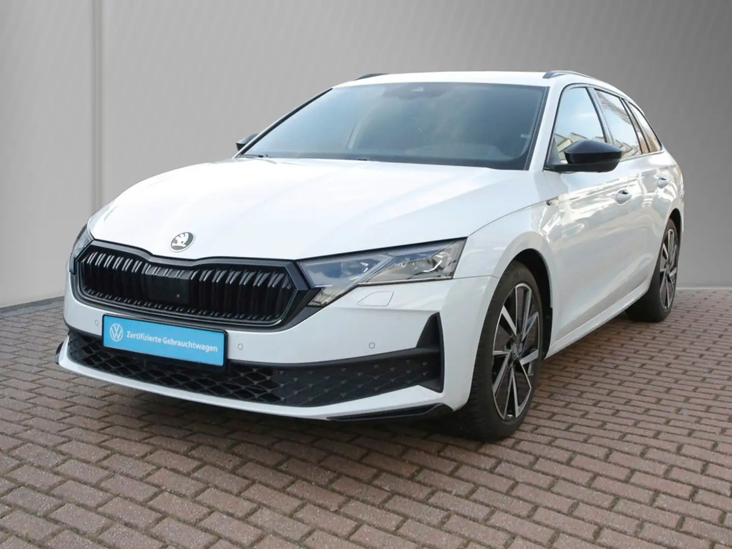 Skoda Octavia Combi 1.5 TSI DSG Sportline 18' ACC HUD 360 Mat... Weiß - 2