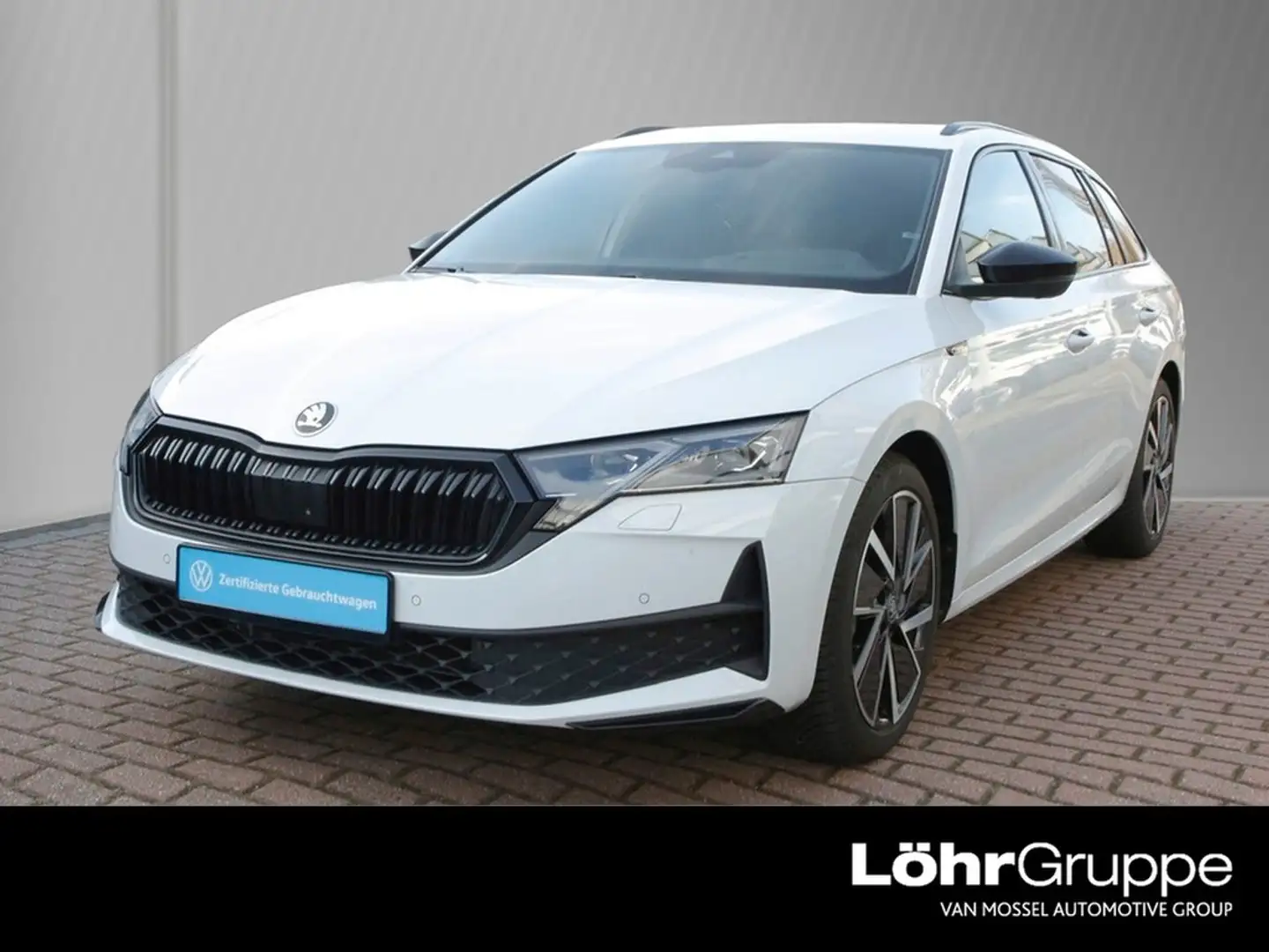 Skoda Octavia Combi 1.5 TSI DSG Sportline 18' ACC HUD 360 Mat... Weiß - 1
