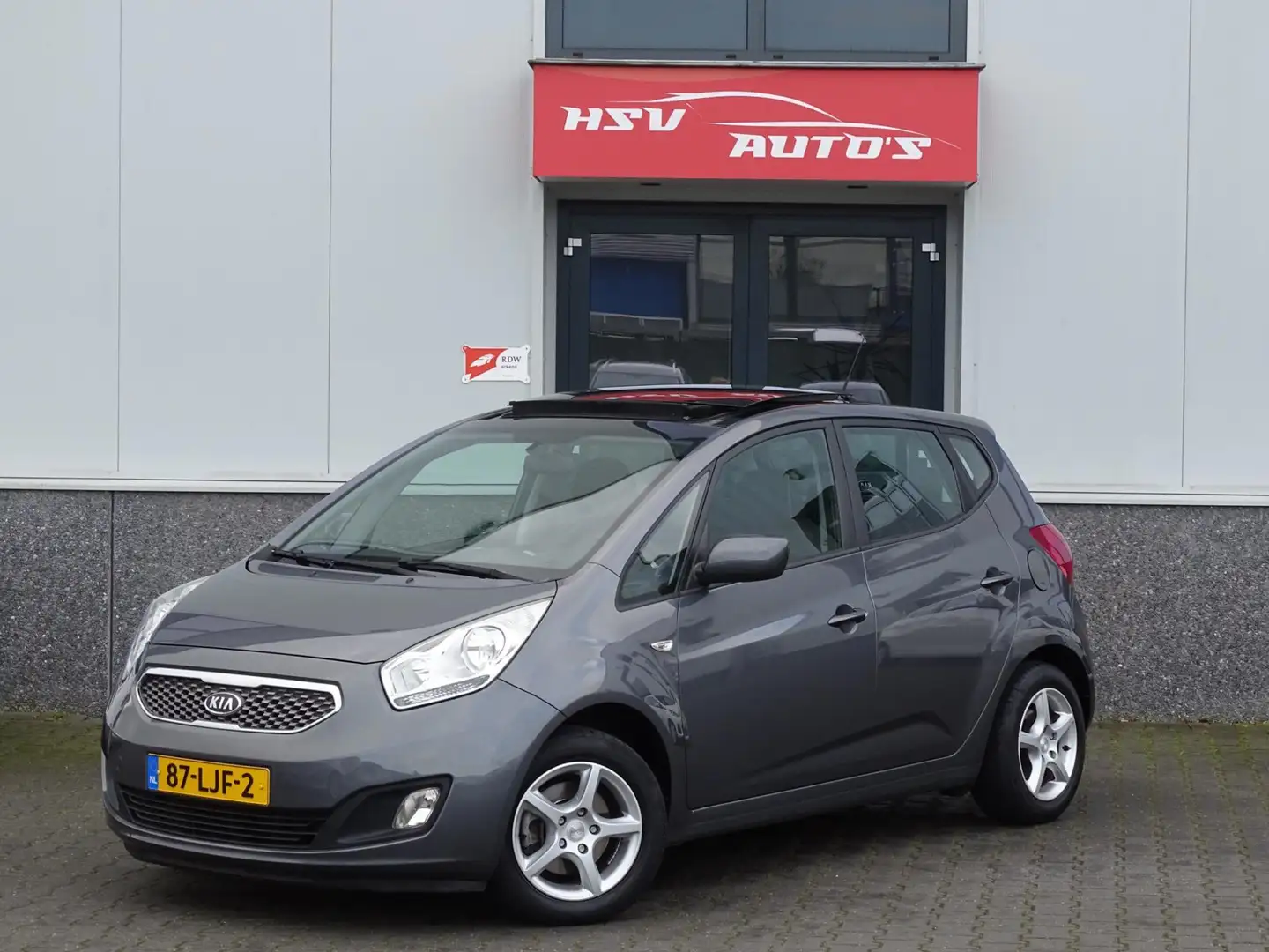 Kia Venga 1.4 CVVT X-tra airco camera org NL Grijs - 1