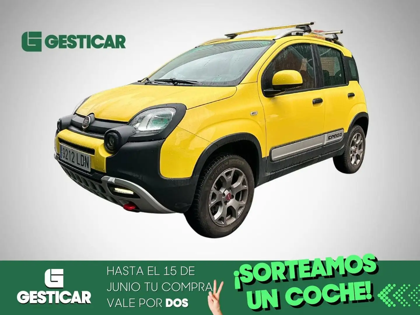 Fiat Panda 0.9 TwinAir Cross 4x4 Amarillo - 1
