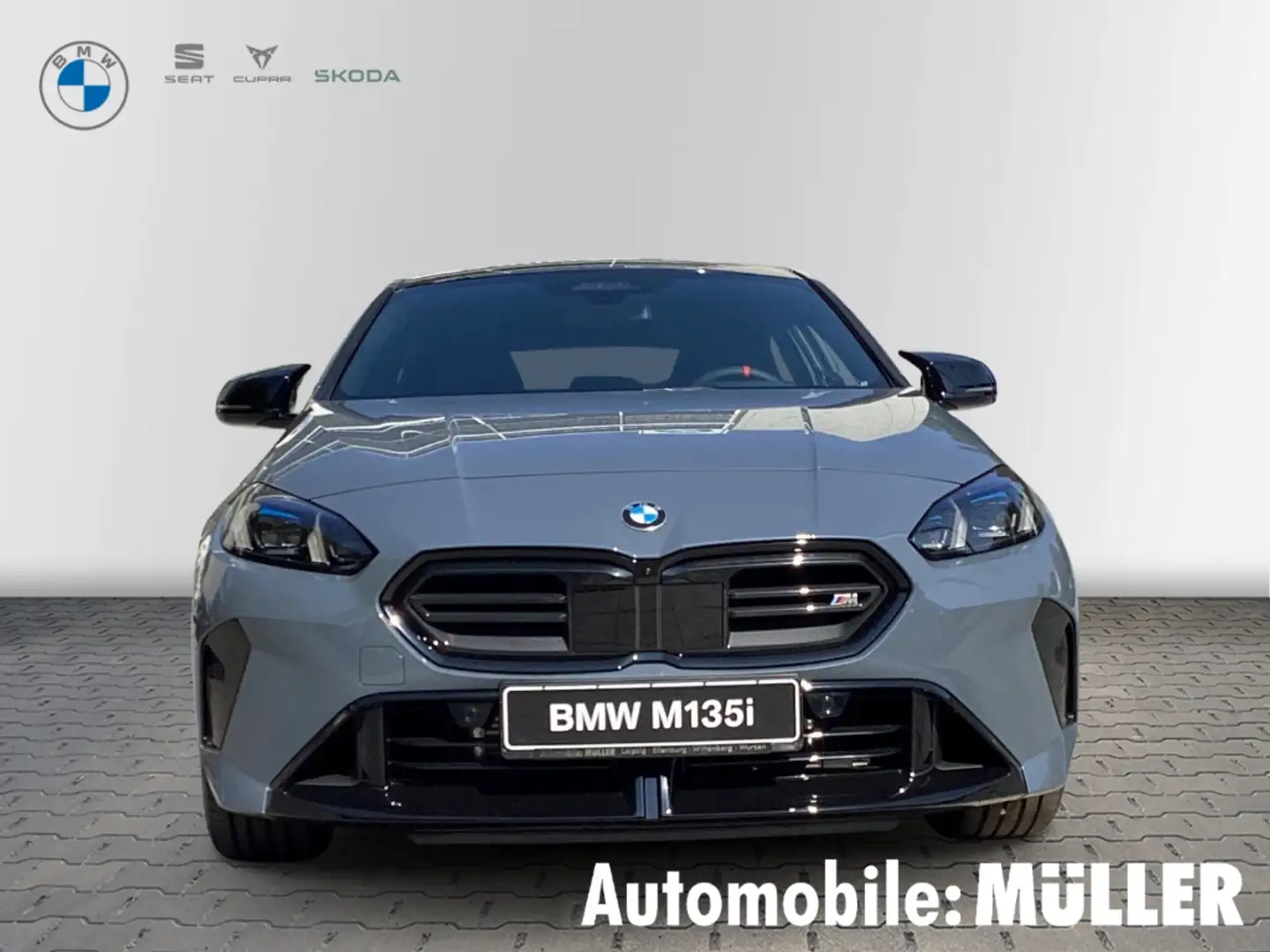 BMW 135 xDrive Klima Navi HuD AHK RFK Harman Kardon Sitzhz Grau - 2