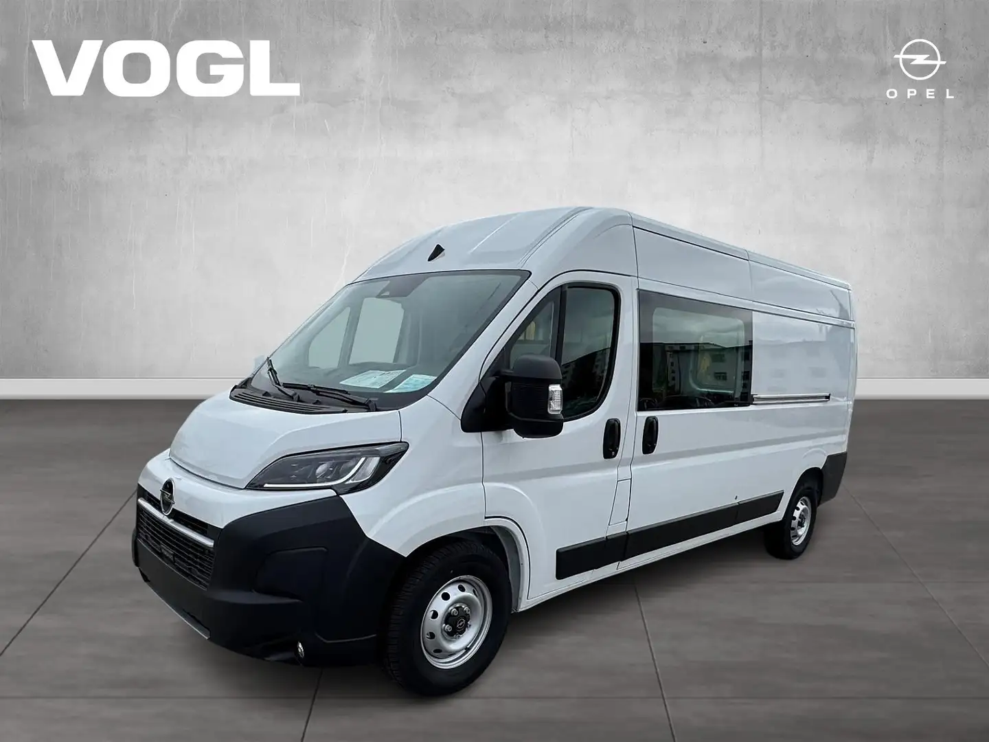 Opel Movano Cargo Teilverglast 3.5t L3H2 180PS AHK Weiß - 1