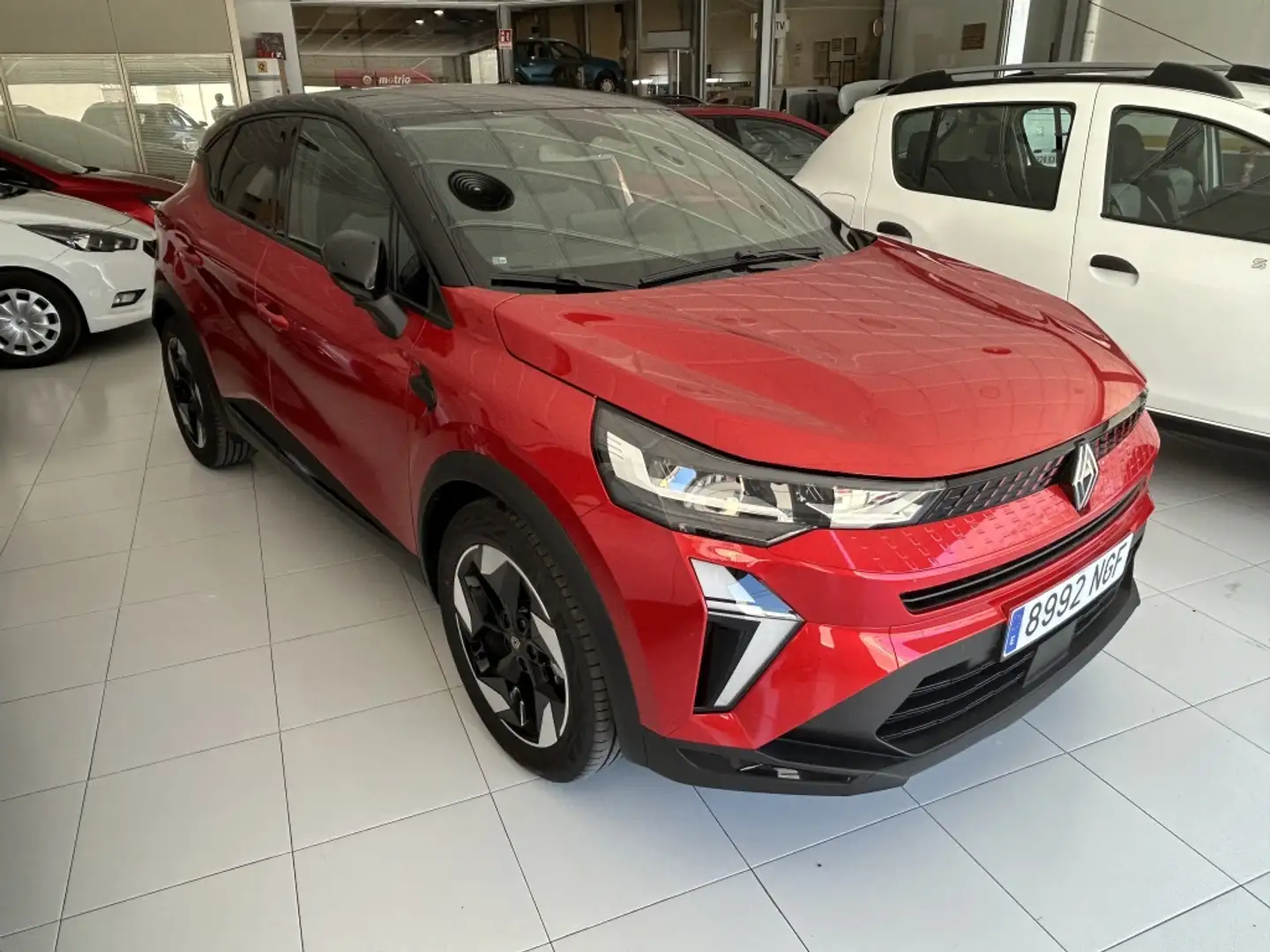 Renault Captur E-TECH Híbrido Techno 105kW Rojo - 2