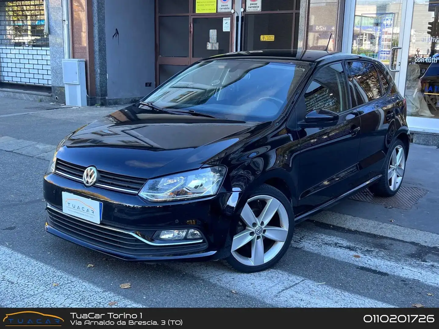 Volkswagen Polo Highline 1.4 TDI BlueMotion Nero - 1